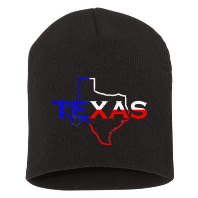 Texas The Lone Star State Novelty Short Acrylic Beanie