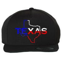 Texas The Lone Star State Novelty Wool Snapback Cap