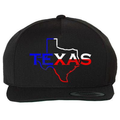 Texas The Lone Star State Novelty Wool Snapback Cap