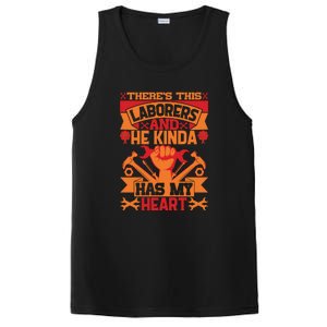 There's This Loaborers And He Kinda Has My Heart Labor Day Gift PosiCharge Competitor Tank