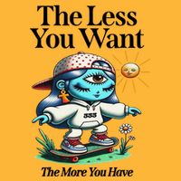 Thirdeyekingdom The Less You Want The More You Have Pom Pom 12in Knit Beanie