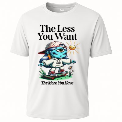 Thirdeyekingdom The Less You Want The More You Have Performance Shirt