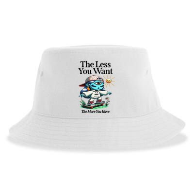 Thirdeyekingdom The Less You Want The More You Have Sustainable Bucket Hat