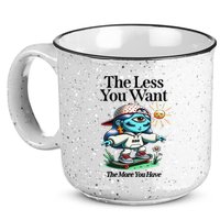 Thirdeyekingdom The Less You Want The More You Have 15oz Campfire Ceramic Mug
