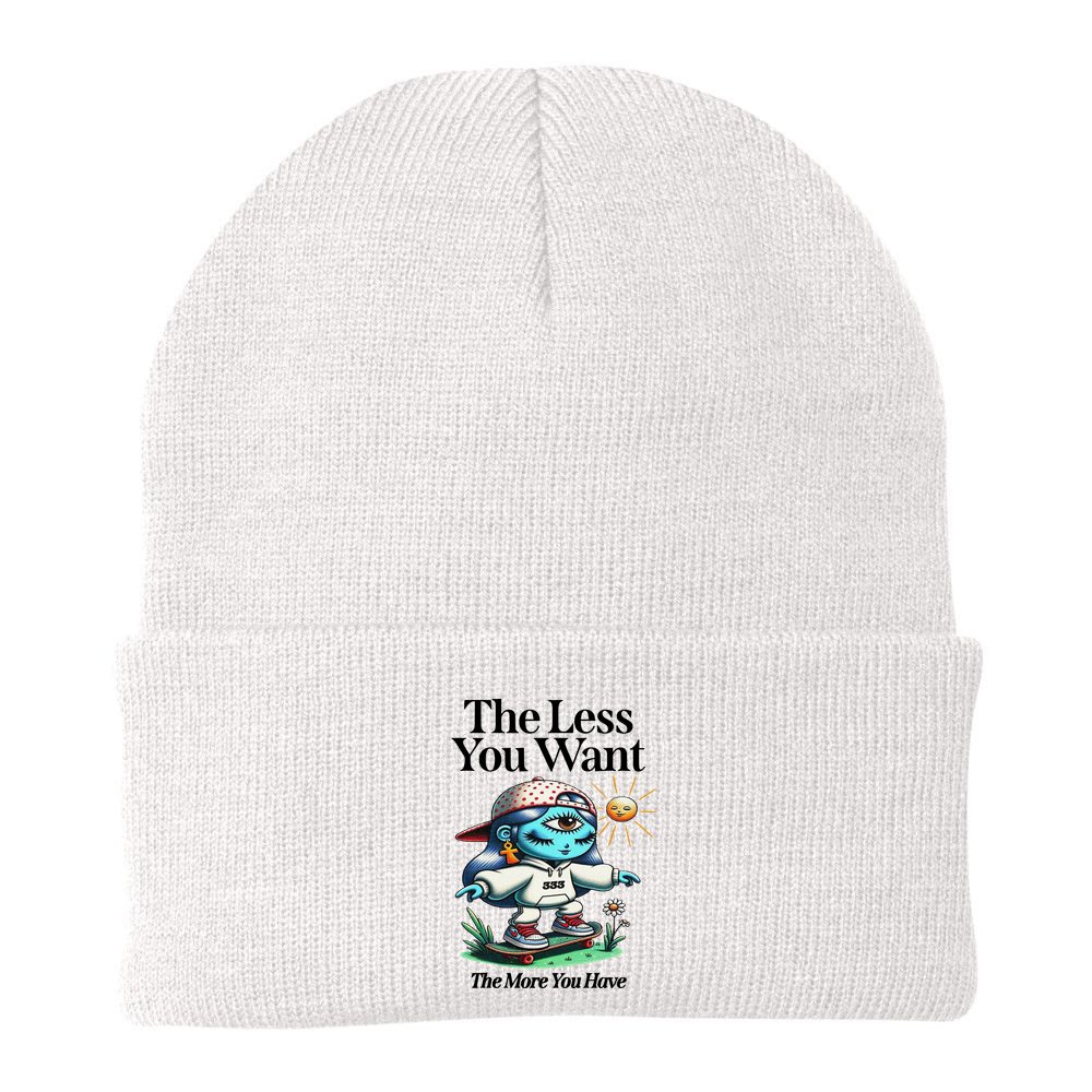 Thirdeyekingdom The Less You Want The More You Have Beanie