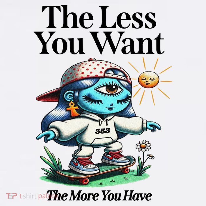 Thirdeyekingdom The Less You Want The More You Have Cropped Pullover Crew