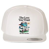 Thirdeyekingdom The Less You Want The More You Have Wool Snapback Cap
