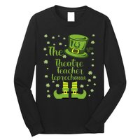 Theatre Teacher Leprechaun Group Matching St Patricks Day Long Sleeve Shirt