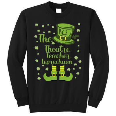 Theatre Teacher Leprechaun Group Matching St Patricks Day Sweatshirt