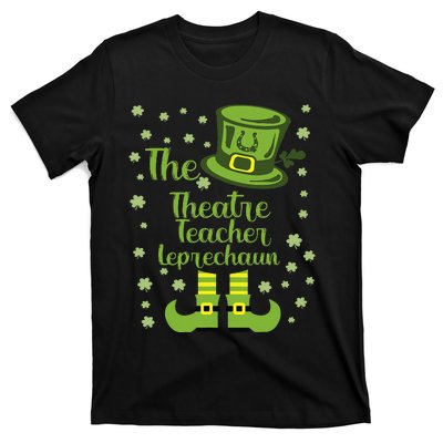 Theatre Teacher Leprechaun Group Matching St Patricks Day T-Shirt