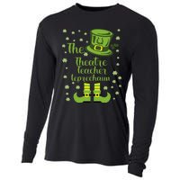 Theatre Teacher Leprechaun Group Matching St Patricks Day Cooling Performance Long Sleeve Crew