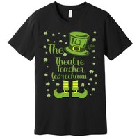 Theatre Teacher Leprechaun Group Matching St Patricks Day Premium T-Shirt