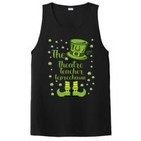 Theatre Teacher Leprechaun Group Matching St Patricks Day PosiCharge Competitor Tank