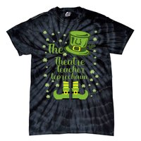 Theatre Teacher Leprechaun Group Matching St Patricks Day Tie-Dye T-Shirt