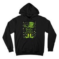 Theatre Teacher Leprechaun Group Matching St Patricks Day Tall Hoodie