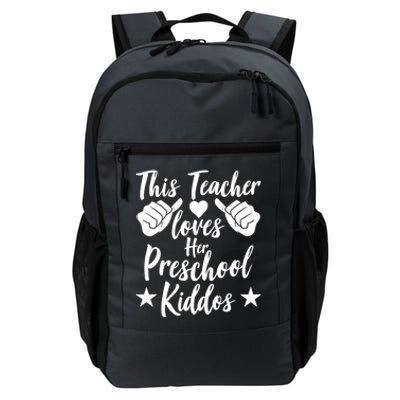 This Teacher Loves Her Valentines Day Preschool Students Gift Daily Commute Backpack