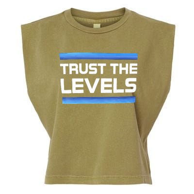 Trust The Levels Garment-Dyed Women's Muscle Tee