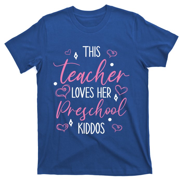 This Teacher Loves Her Valentines Day Preschool Gift T-Shirt