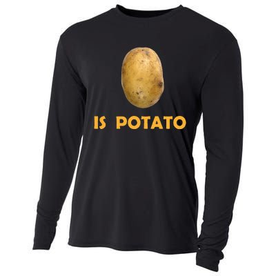 Trendy The Late Show With Stephen Colbert Is Potato Charity Cooling Performance Long Sleeve Crew