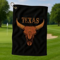 Texas TX Lone Star State Golf Towel