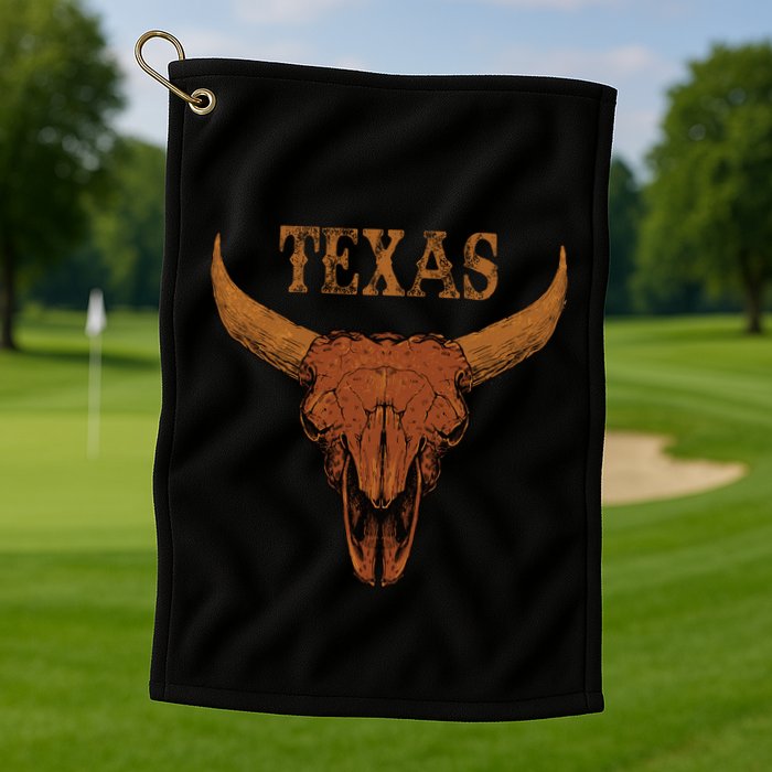 Texas TX Lone Star State Golf Towel
