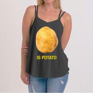 Trendy The Late Show With Stephen Colbert Is Potato Charity Women's Strappy Tank