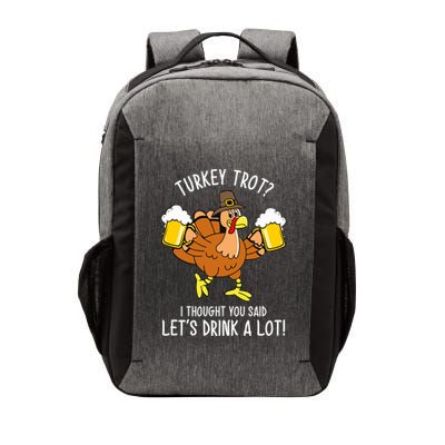 Turkey Trot LetS A Lot Beer Pint Thanksgiving 5k Run Meaningful Gift Vector Backpack