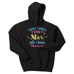 Twinkle Twinkle Little Star Gender Reveal Party Baby Shower Kids Hoodie