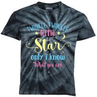 Twinkle Twinkle Little Star Gender Reveal Party Baby Shower Kids Tie-Dye T-Shirt