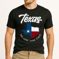 Texas The Lone Star State Gift Texas Map Cool Gift Cooling Performance Crew T-Shirt