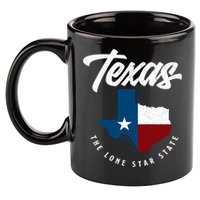 Texas The Lone Star State Gift Texas Map Cool Gift 11oz C Handle Ceramic Mug
