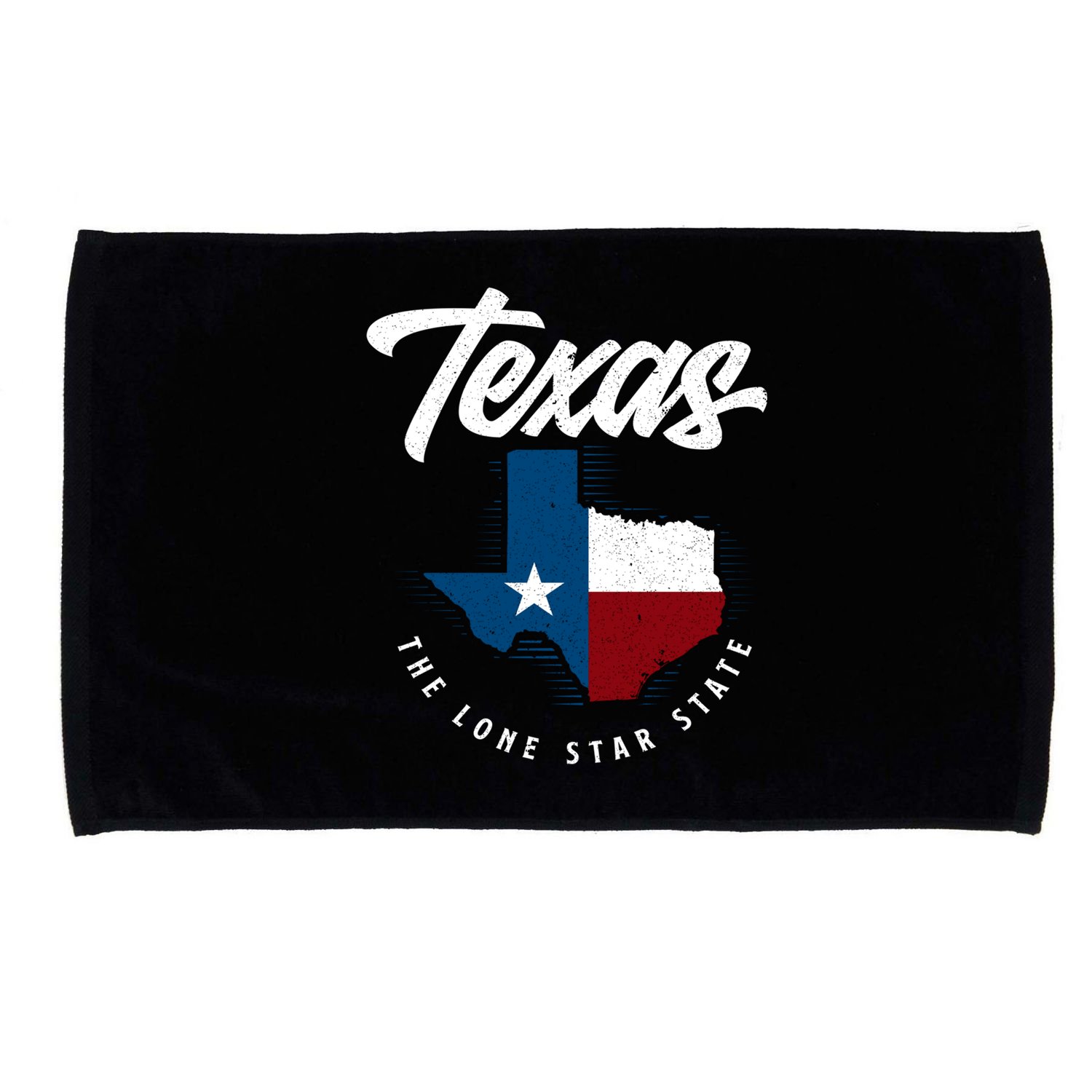 Texas The Lone Star State Gift Texas Map Cool Gift Microfiber Hand Towel