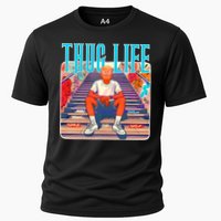 Trump Thug Life 4th Of July Cooling Performance Crew T-Shirt