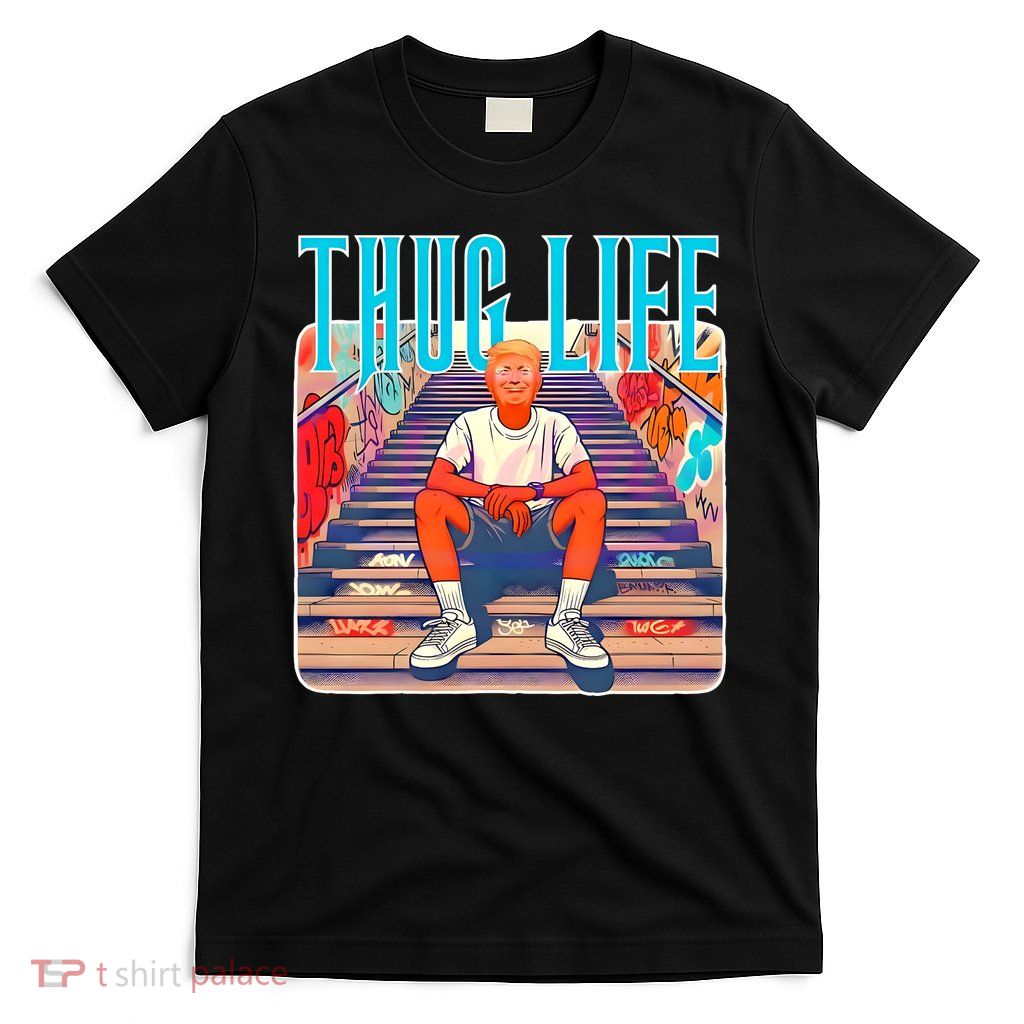 Trump Thug Life 4th Of July T-Shirt