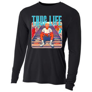 Trump Thug Life 4th Of July Cooling Performance Long Sleeve Crew