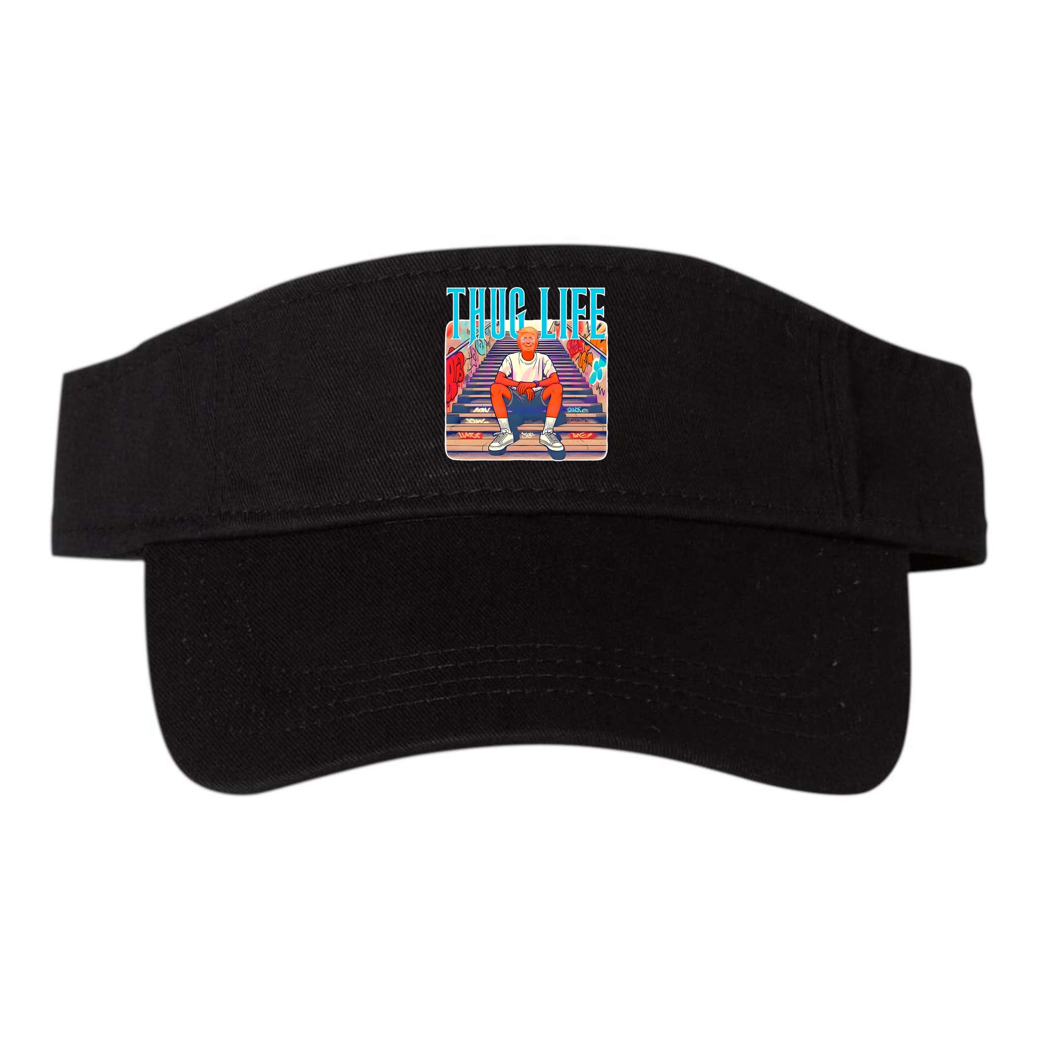 Trump Thug Life 4th Of July Visor