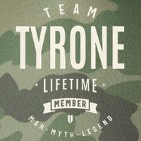 Team Tyrone Lifetime Member Funny Name Tyrone Legacy Tie Dye Trucker Hat