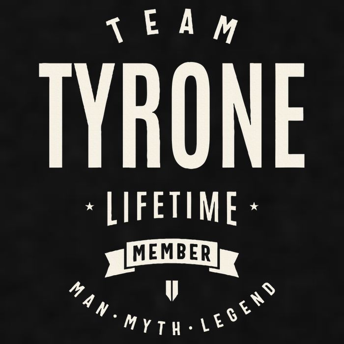 Team Tyrone Lifetime Member Funny Name Tyrone Ladies PosiCharge Tri-Blend Wicking Tank