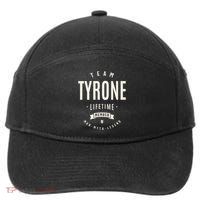 Team Tyrone Lifetime Member Funny Name Tyrone 7-Panel Snapback Hat