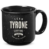Team Tyrone Lifetime Member Funny Name Tyrone 15oz Campfire Ceramic Mug