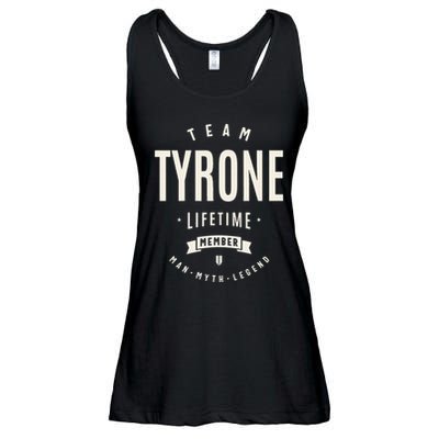 Team Tyrone Lifetime Member Funny Name Tyrone Ladies Essential Flowy Tank