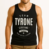 Team Tyrone Lifetime Member Funny Name Tyrone Tank Top