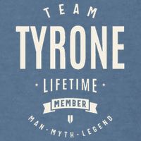 Team Tyrone Lifetime Member Funny Name Tyrone Garment-Dyed Sweatshirt