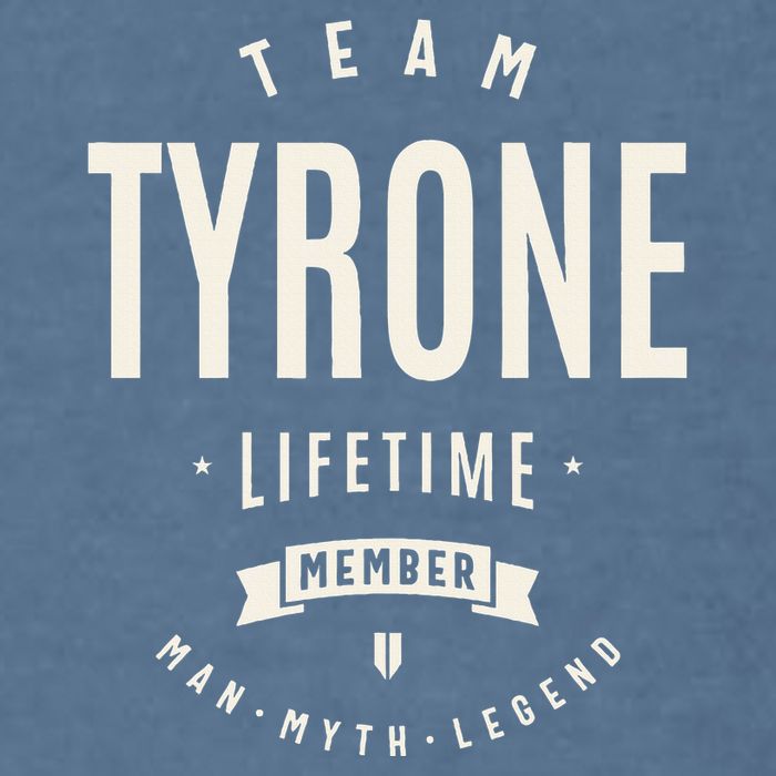 Team Tyrone Lifetime Member Funny Name Tyrone Garment-Dyed Sweatshirt