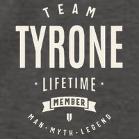 Team Tyrone Lifetime Member Funny Name Tyrone Vector Backpack