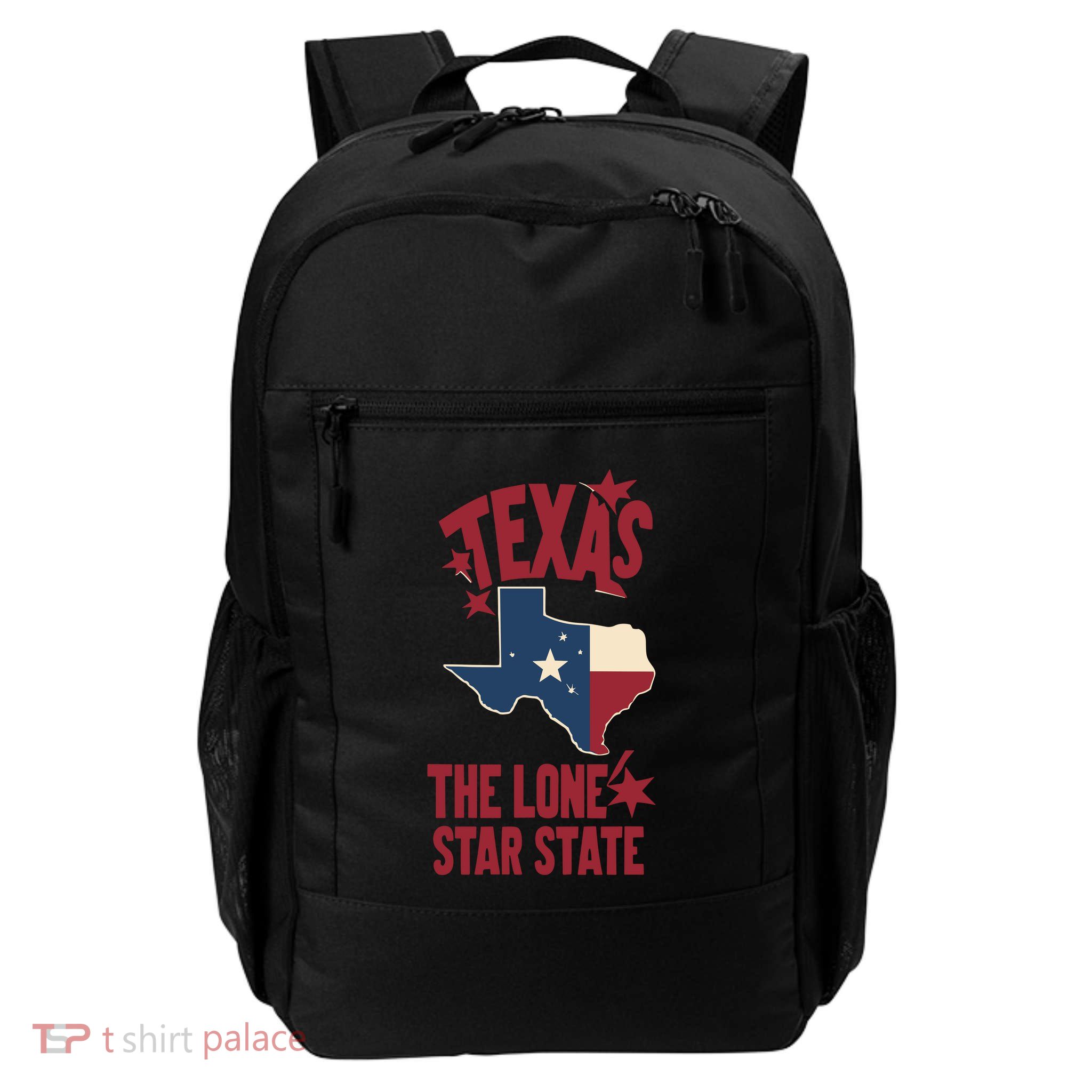Texas The Lone Star State Gift Texas Map Cool Gift Backpack