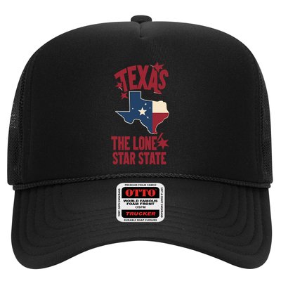 Texas The Lone Star State Gift Texas Map Cool Gift Trucker Hat