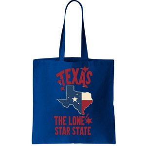 Texas The Lone Star State Gift Texas Map Cool Gift Tote Bag