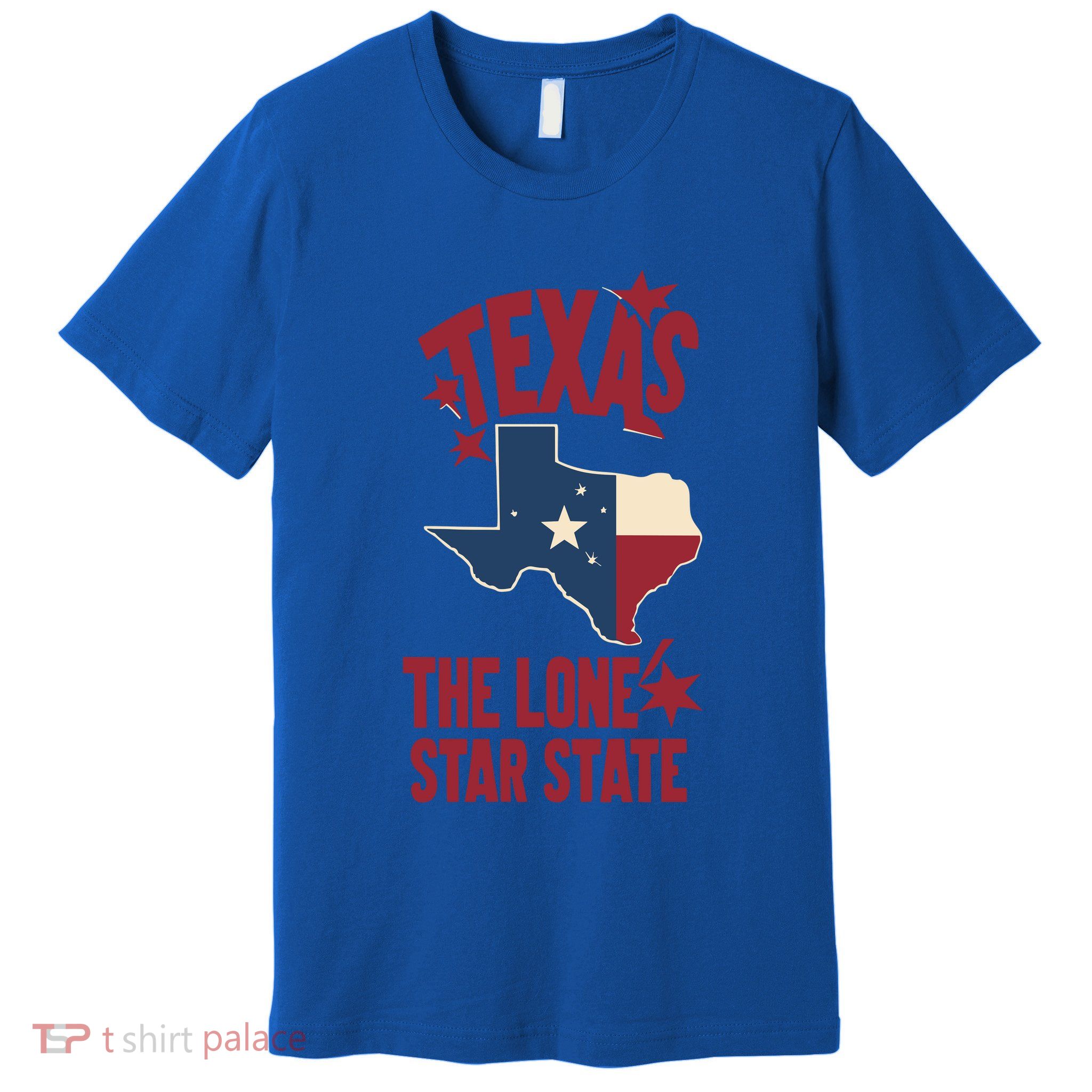 Texas The Lone Star State Gift Texas Map Cool Gift Premium T-Shirt