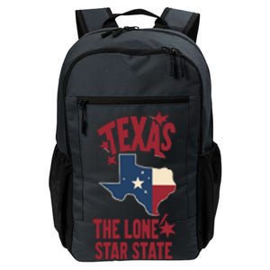 Texas The Lone Star State Gift Texas Map Cool Gift Daily Commute Backpack